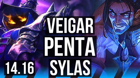 Veigar Vs Sylas Mid Penta Legendary Rank Veigar Euw