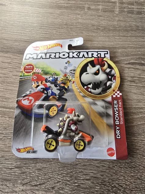 HOT WHEELS MARIO Kart Dry Bowser Standard Kart Car 53 72 PicClick UK