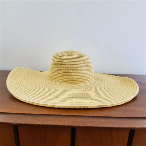 J Crew Accessories Jcrew Wide Brim Floppy Hat Poshmark