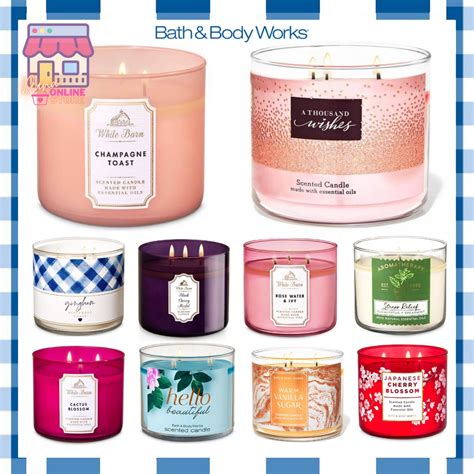 AUTHENTIC BBW 3 WICK CANDLE BATH AND BODY WORKS FRAGRANCE CANDLE HIGH DEMAND FLAVOUR READY