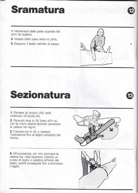 Alpina Castor Motoseghe Manuali Di Uso E Manutenzione