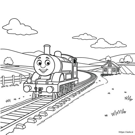 Thomas Train Coloring Pages Printable