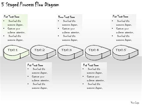 1814 Business Ppt Diagram 5 Staged Process Flow Diagram Powerpoint