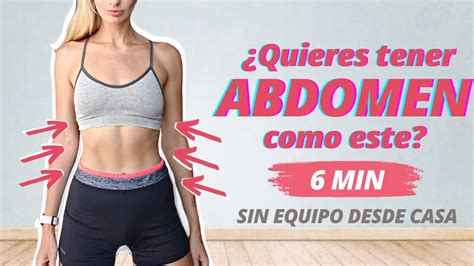 QUEMA abdomen en 6 min Fortalece músculos centrales y consigue