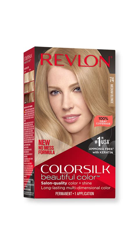REVLON ColorSilk Beautiful Color Боја за Коса Medium Blonde Најголема онлајн продавница во