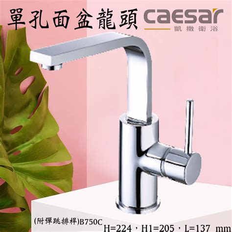 Caesar 凱撒 B750c 單孔面盆龍頭 龍頭 單孔龍頭 面盆龍頭 含發票 蝦皮購物