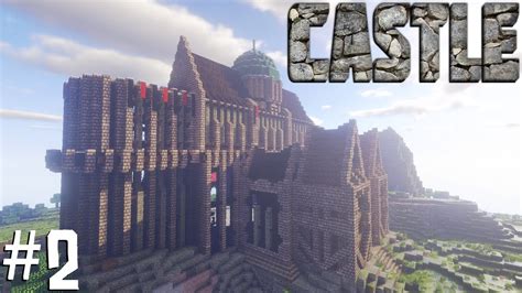 Minecraft Castle Timelapse Let S Build It Great Hall Youtube