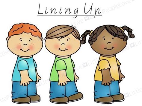 Children Lining Up Clipart 19 Free Cliparts Download Images On