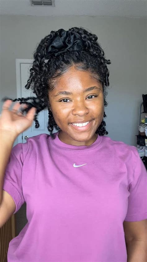 Protective Style Refresh Mini Twist Natural Hair Routine Coiffure