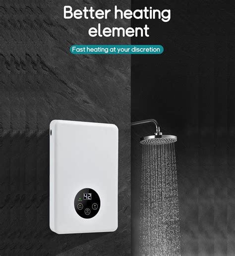 Low Price Bath Wall Mounted Small Instant Tankless Electric Geyser Hot Water Heaters For Shower