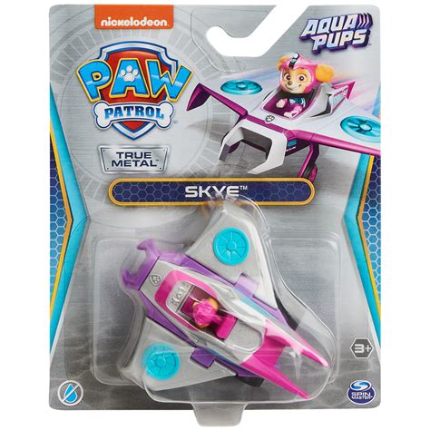 Paw Patrol Aqua Pups True Metal Skye 155 Scale Die Cast Toy Car For