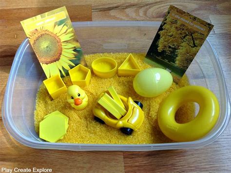 Play Create Explore Color Of The Week Yellow Toddler Activities