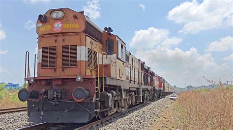 Purna Tirupati Express Moula Ali Wdg A Chugging Train