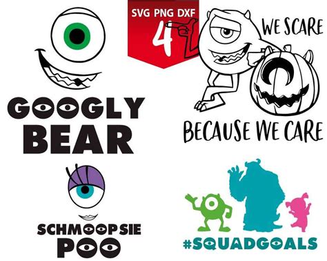 Monsters Inc Quotes Svg Bundle Mike Svg UPP736 UPPLOP Graphics