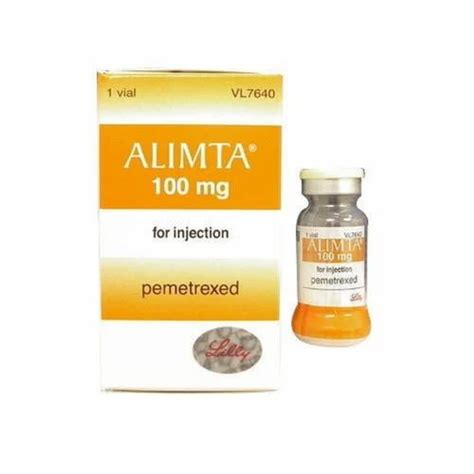 Alimta 500 Mg Injection Pemetrexed Injection At Rs 1000 Piece Anti