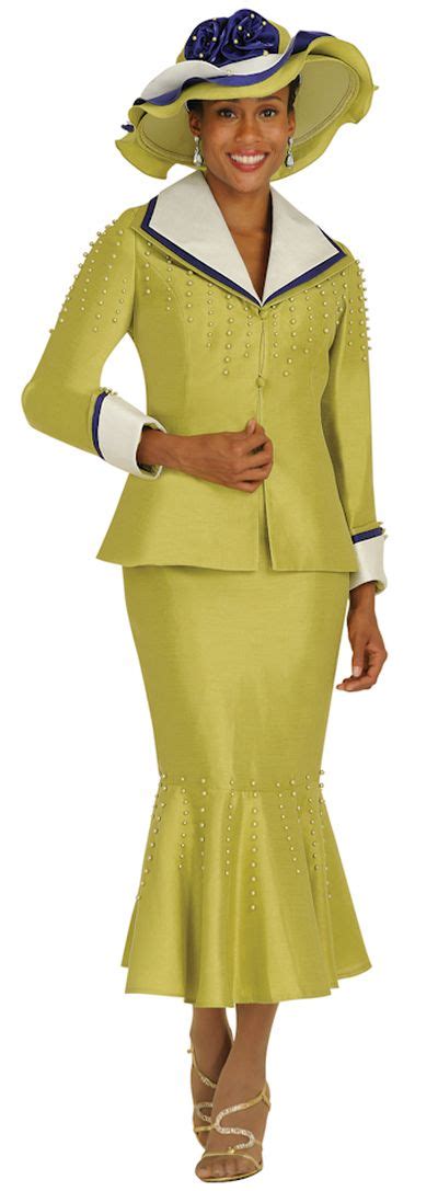 French Novelty Gmi G Womens Shimmer Church Suit