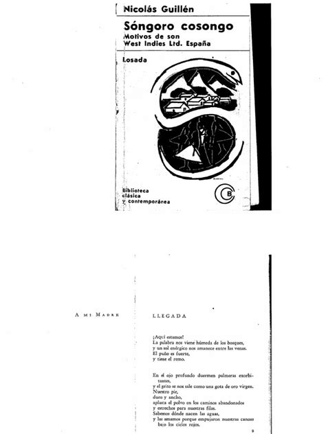 Guillén Sóngoro Cosongo | PDF