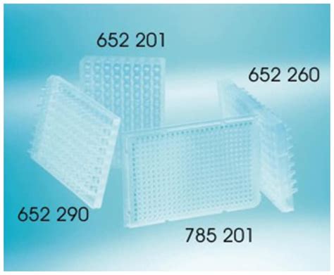 Greiner Bio One 96 Well Sapphire Microplates Half Skirt Suitable For