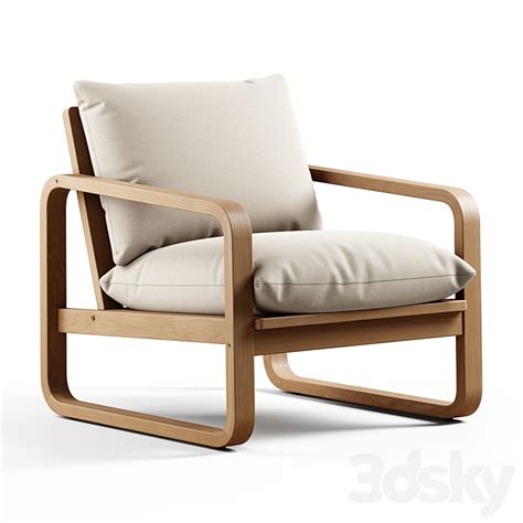 Kave Home Sacaleta Armchair Arm Chair 3D Model