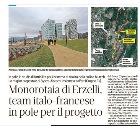 Monorotaia Di Erzelli Team Italo Francese In Pole Per Il Progetto