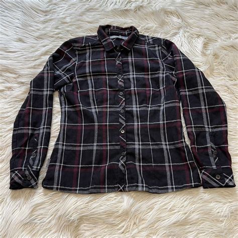 Icebreaker 100 Merino Wool Long Sleeve Button Down Depop