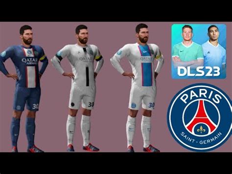 DLS 23 PSG Kits 23 Paris Saint Germain All Kits In Dls 23 Dream