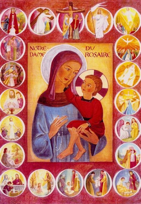 Approfondir Le Rosaire Rosaire De Marie Rosaire Psaumes