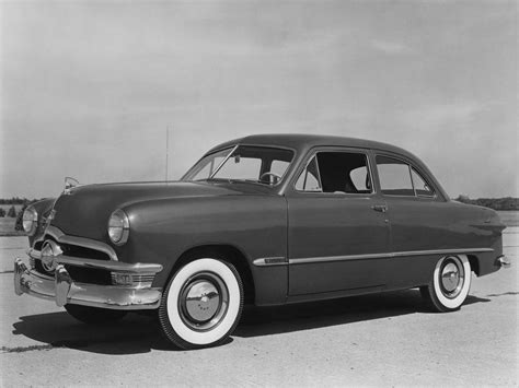 1950 Ford Custom Deluxe Tudor Sedan 70b Retro Wallpapers Hd