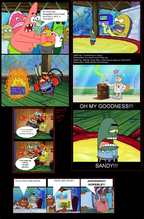 Anti Spongebob You Re Fired Collage By Venofoot On Deviantart