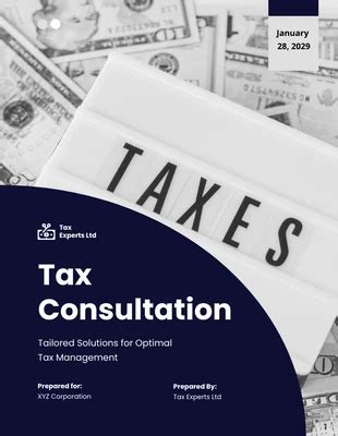 Free Accounting And Tax Proposal Templates Venngage