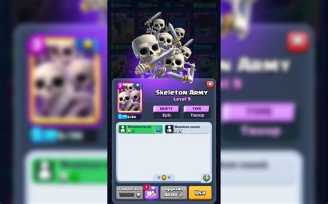 How To Use Skeleton Army In Clash Royale