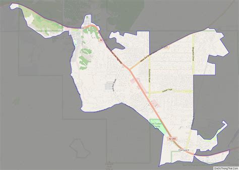 Map of Heber-Overgaard CDP