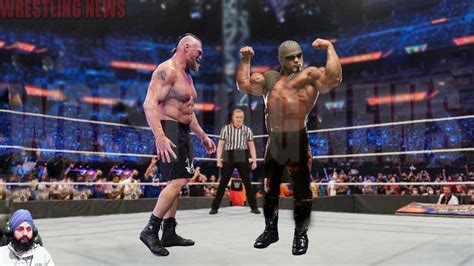 Brock Lesnar Vs Scott Steiner Match Wrestling News Youtube