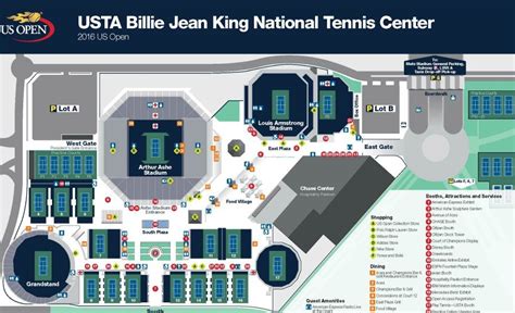 Us Open Tennis 2024 Location Map - Rana Ursula