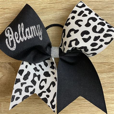 Hot Pink Cheer Bow Etsy