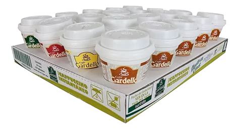 Kit 20 Vasos 8oz Café Gardello Sabores Surtidos Instantáneo MercadoLibre