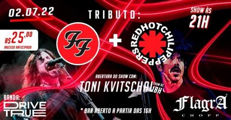 Flagra Tributos Foo Fighters Red Hot Chili Peppers Em Rio Negro Sympla