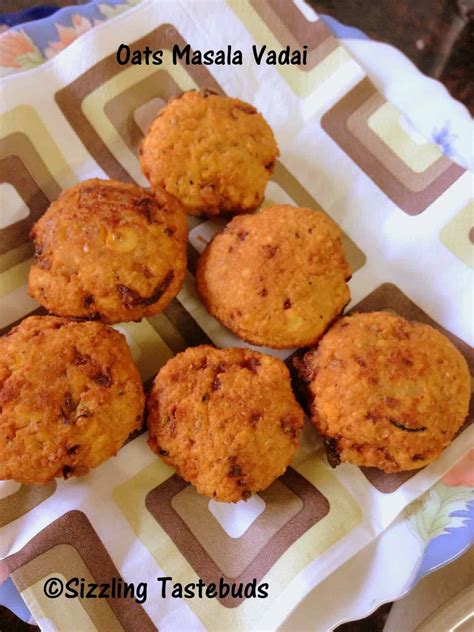 Oats Masala Vadai Savoury Oats Fritters Quick Tea Time Snacks