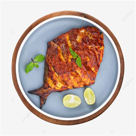 Fish Fry Top View Fish Fry Fish Seafood Png Transparent Clipart The