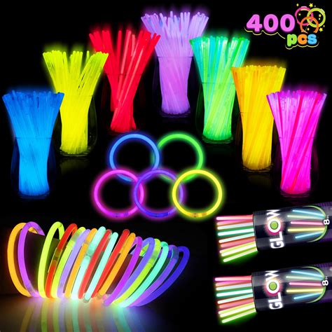 Syncfun Pcs Glow Sticks Bulk Bracelets Necklaces Glow In The