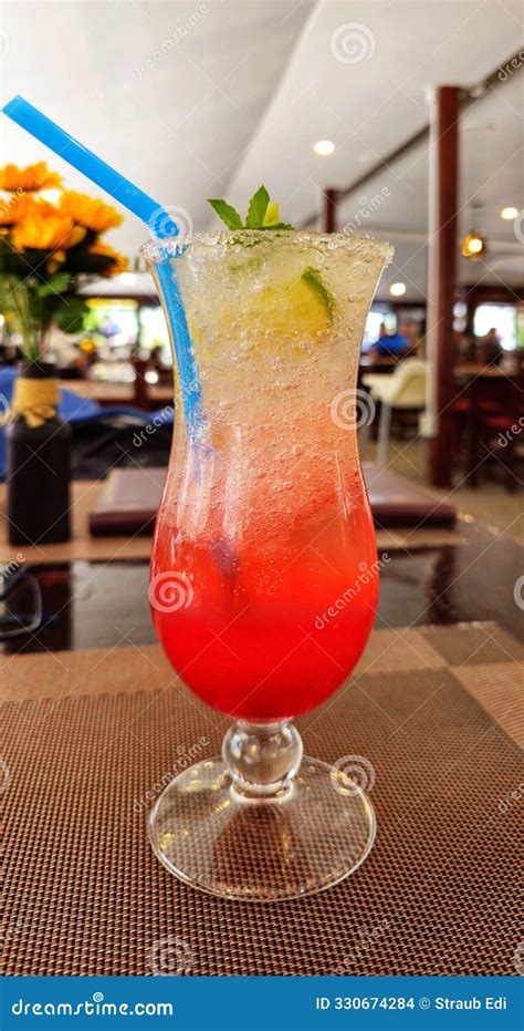 Cocktail With Holiday Flavours Sex On The Beach Stock Photo Image