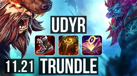 Udyr Vs Trundle Jng M Mastery Games Br Master