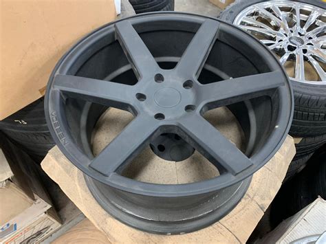 17” Vossen Black Sport Rims Car Accessories Tyres And Rims On Carousell