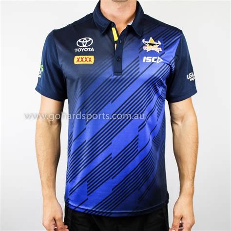 North Queensland Cowboys 2019 Nrl Mens Ladies Media Polo Bnwt Isc