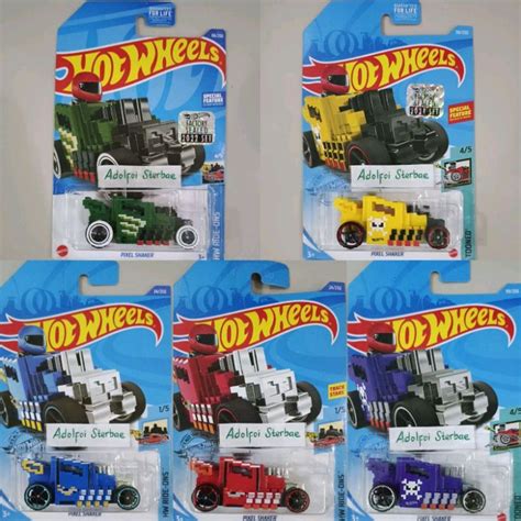 Jual Hotwheels Hot Wheels Pixel Shaker Factory Sealed Special Feature Track Stars Lego Tooned Hw