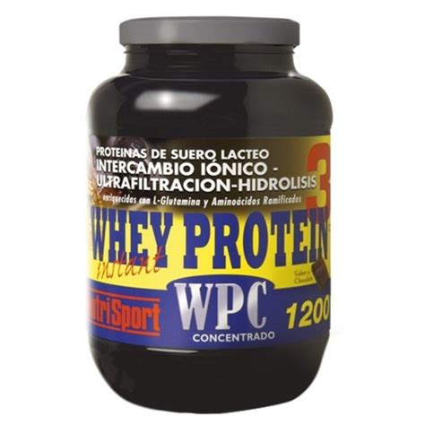Comprar Whey Protein 3 Chocolate 1kg Nutri Sport ️ ¡hazme Casito