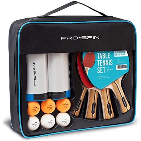 Pro Spin Ensemble De Ping Pong Portable Tout En Un Kit Pour Joueurs