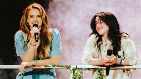 Lana Del Rey And Billie Eilish Perform Ocean Eyes And Video Games