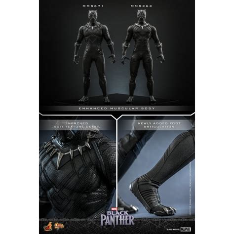 Black Panther Original Suit MMS Hot Toys TOYz Mô hình cao cấp mô hình chính hãng