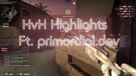 HvH Highlights Ft Primordial Dev DRAGSTERS YouTube